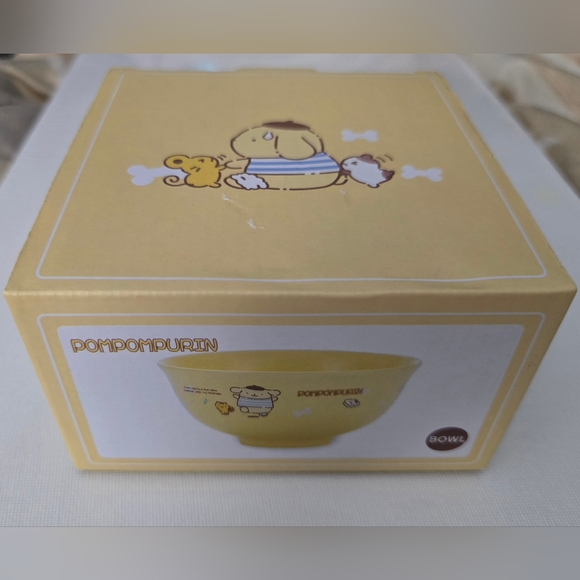 Sanrio Licensed PomPomPurin Ceramic Bowl - Picture 4 of 12